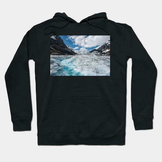 The Rapids of a Melting Glacier Hoodie by krepsher